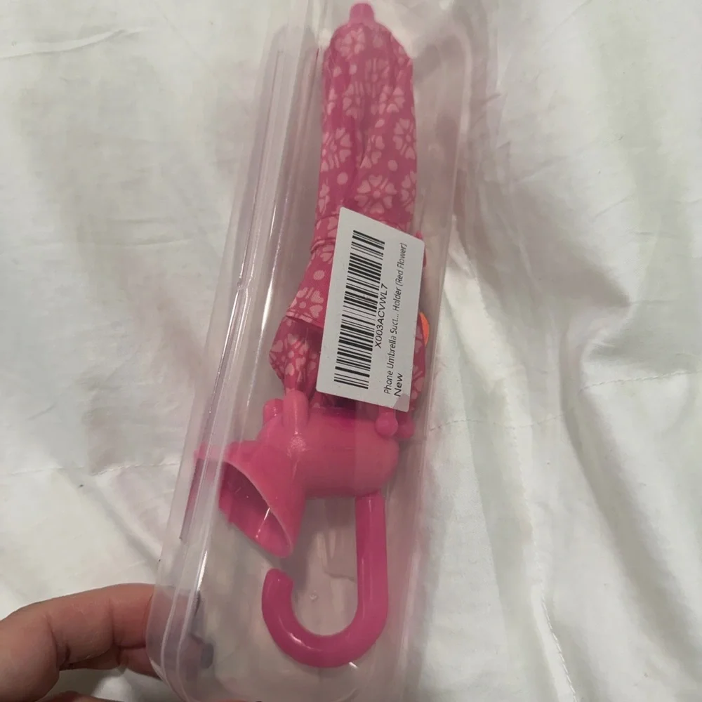 Pink Phone Umbrella Holder - Picture 2 of 5
